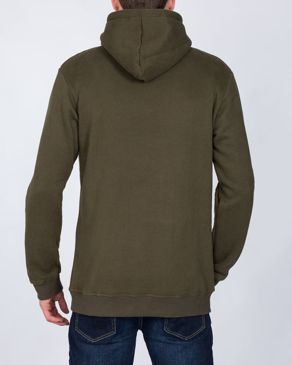 2t Pullover Tall Hoodie (olive)