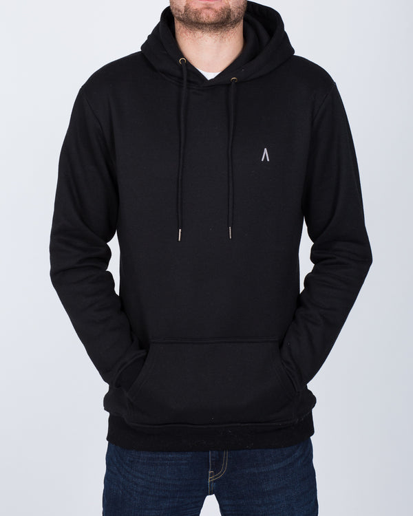 2t Pullover Tall Hoodie (black)