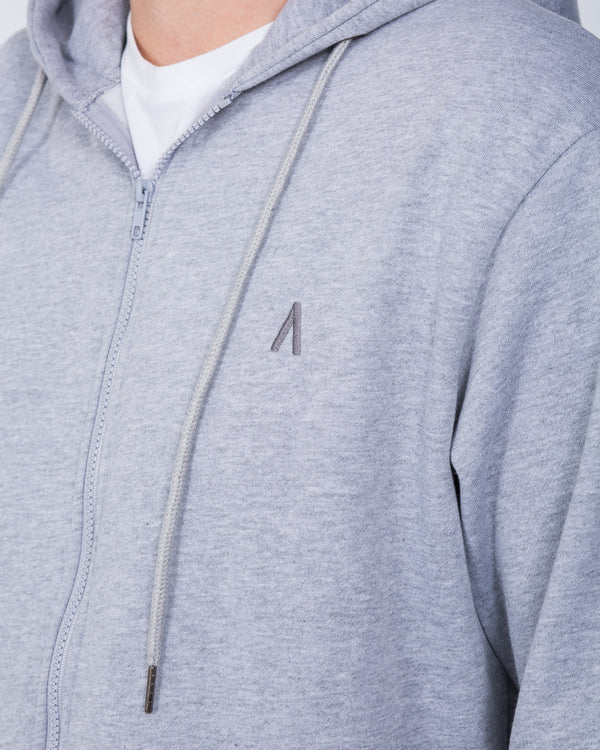 2t Zip Up LW Tall Hoodie (heather grey)