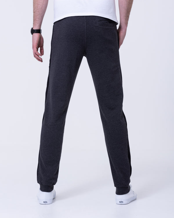 2t Colin Striped Regular Fit Tall Joggers (charcoal)