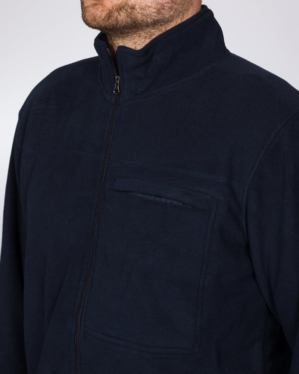 2t Zip Up Tall Fleece (navy)