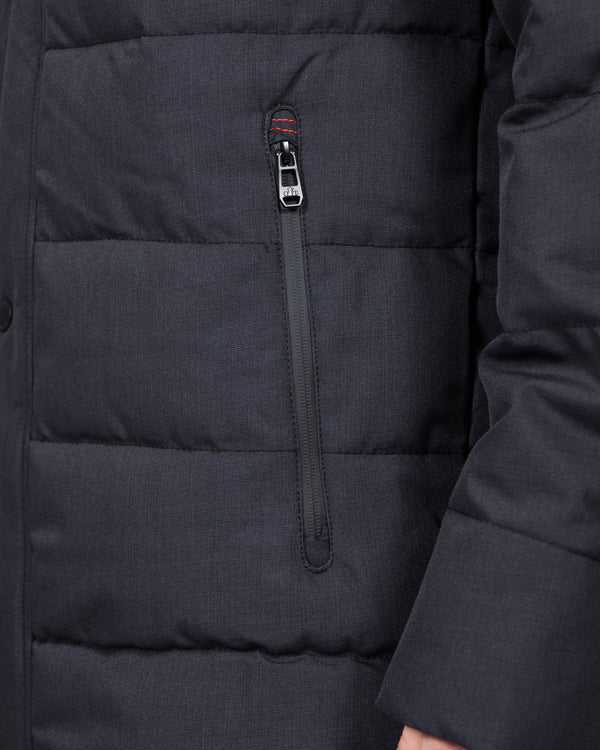 Cabano Tall Tech Down Parka Jacket (anthracite)