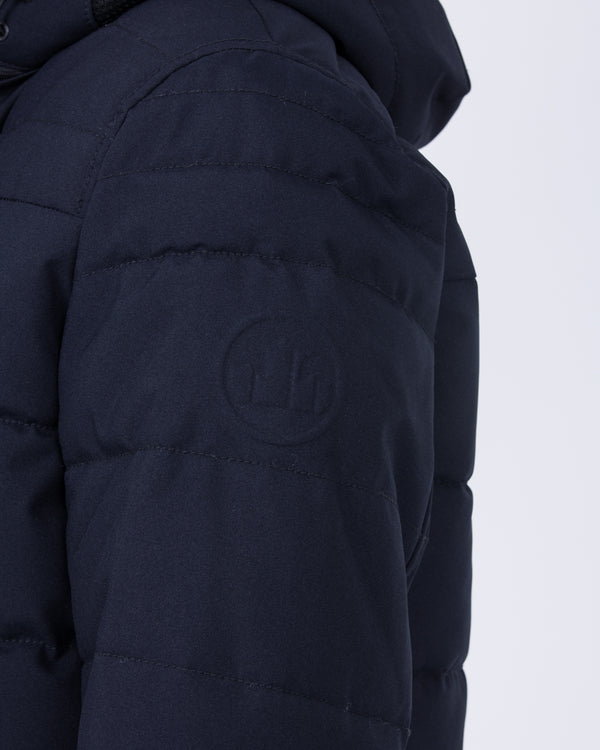 Cabano Tall Fleece Lined Puffer Jacket (navy)