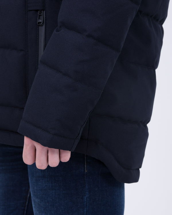 Cabano Tall Fleece Lined Puffer Jacket (navy)