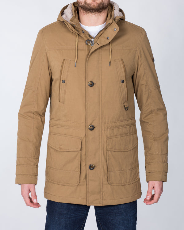 Cabano Tall Parka Jacket (camel)