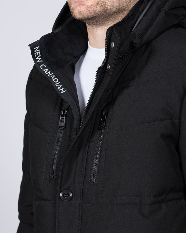 Cabano Tall Puffer Jacket (black)