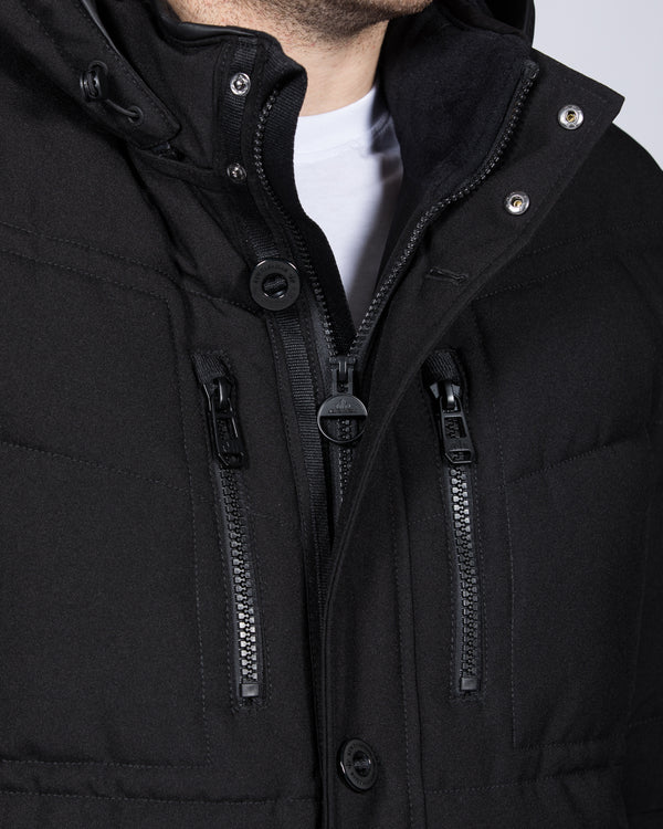 Cabano Tall Puffer Jacket (black)