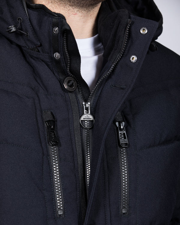 Cabano Tall Puffer Jacket (navy)