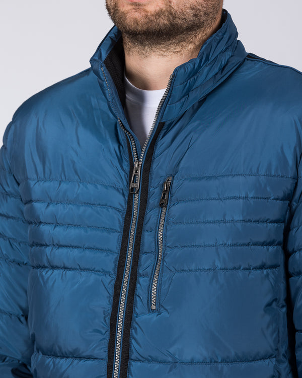 Cabano Lightweight Tall Quilted Jacket (royal blue)