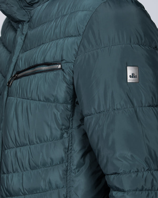 Cabano Tall Lightweight Quilted Jacket (petrol)