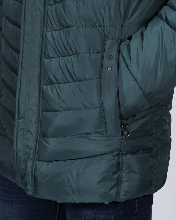 Cabano Tall Lightweight Quilted Jacket (petrol)