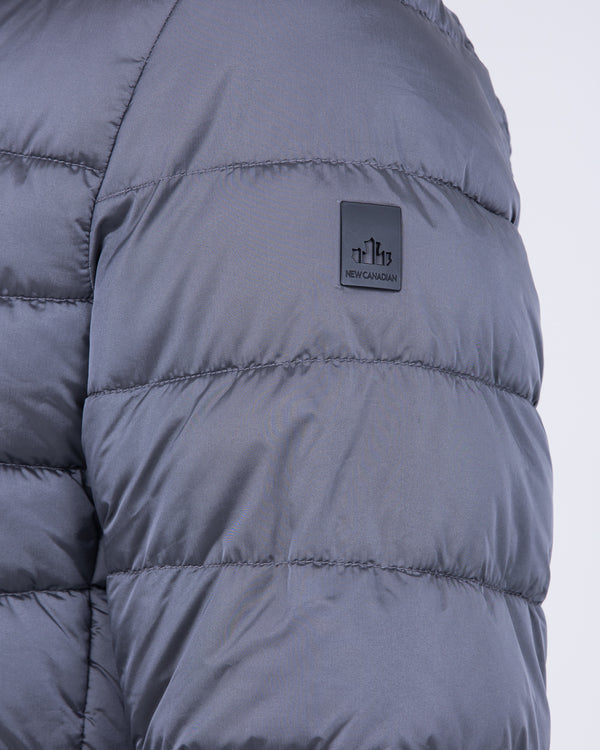 Cabano Tall Adjustable Puffer Jacket (graphite)