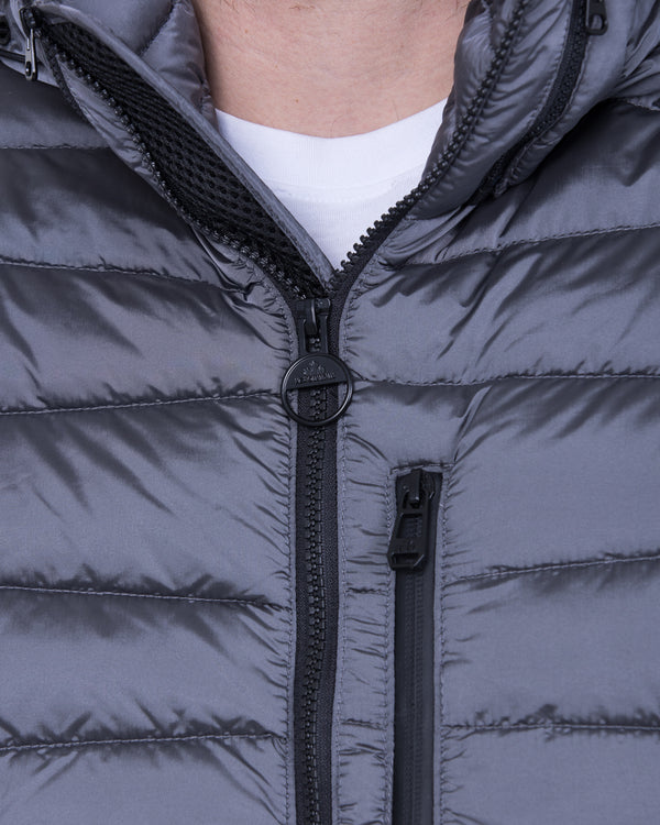 Cabano Tall Adjustable Puffer Jacket (graphite)