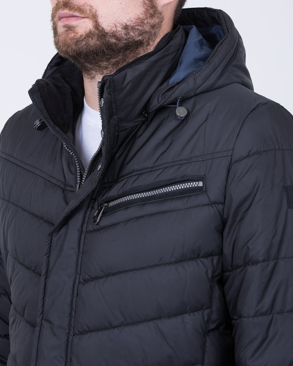 Cabano Tall Lightweight Puffer Jacket (black)