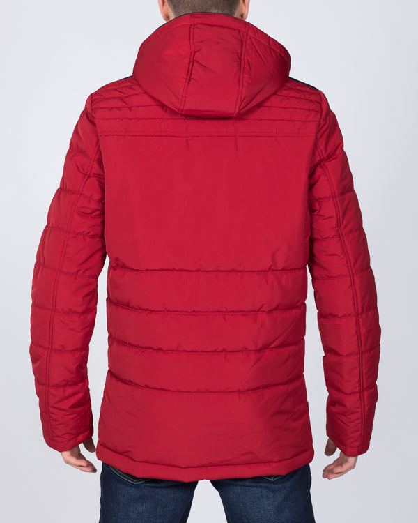 Cabano Tall Quilted Tech Jacket (red)