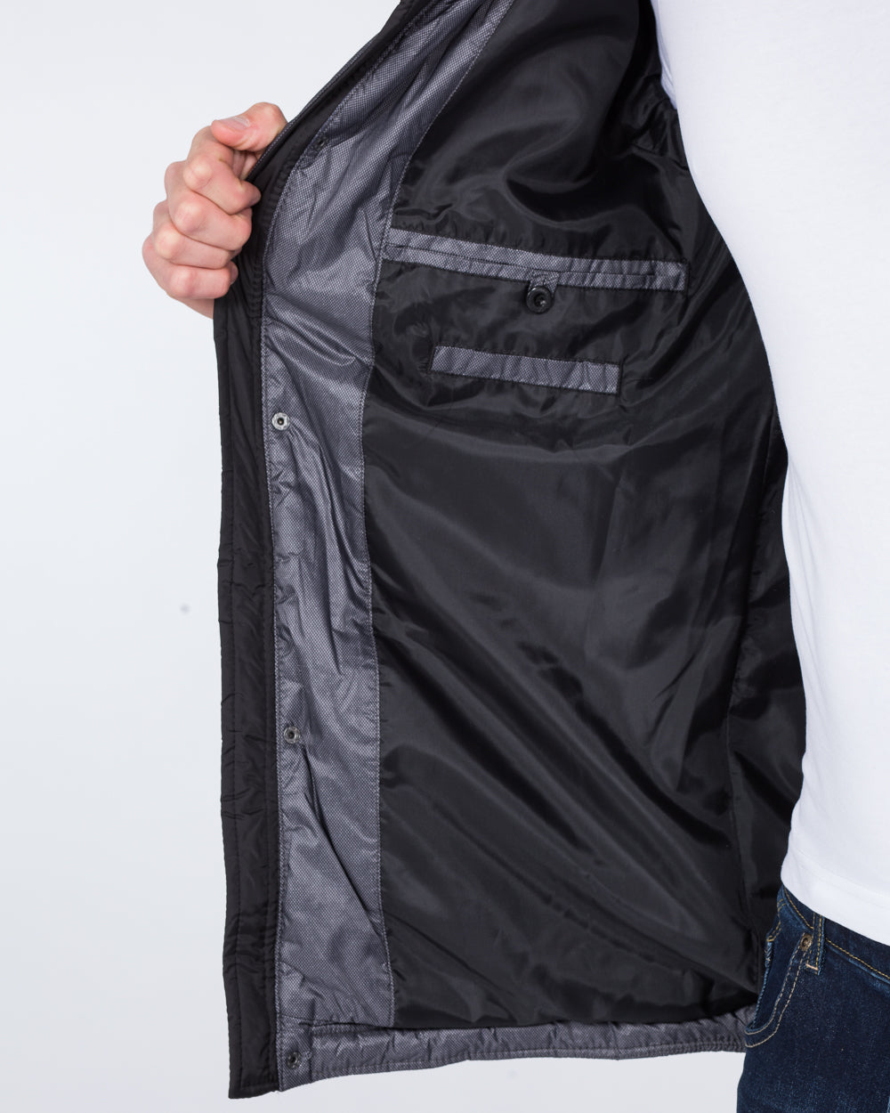 Cabano Tall Tech Down Lightweight Jacket (anthracite)