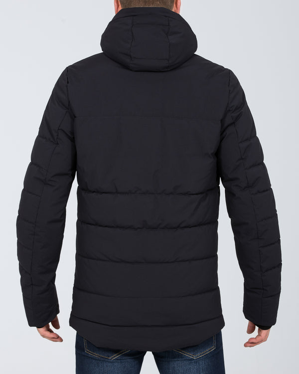 Cabano Tall Waterproof Puffer Jacket (navy)