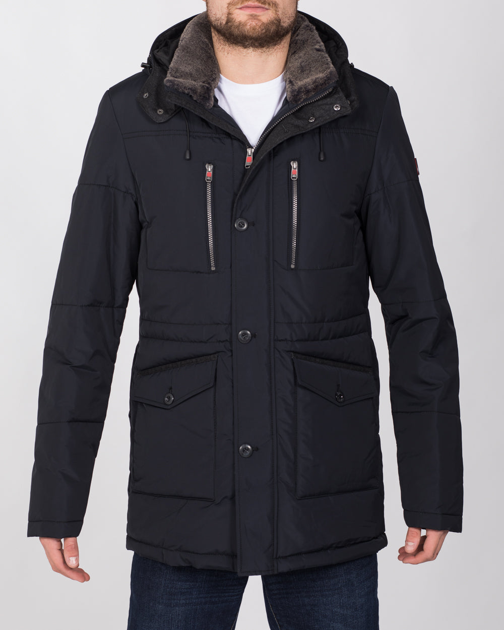 Mens tall parka best sale