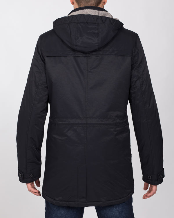 Cabano Tall Cotton Parka Jacket (navy)