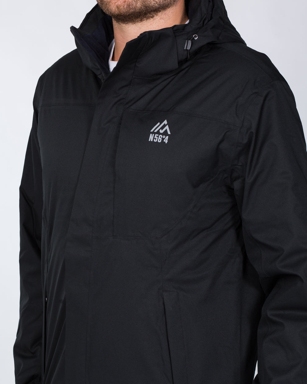 North 56 Tall Ski Jacket (black)