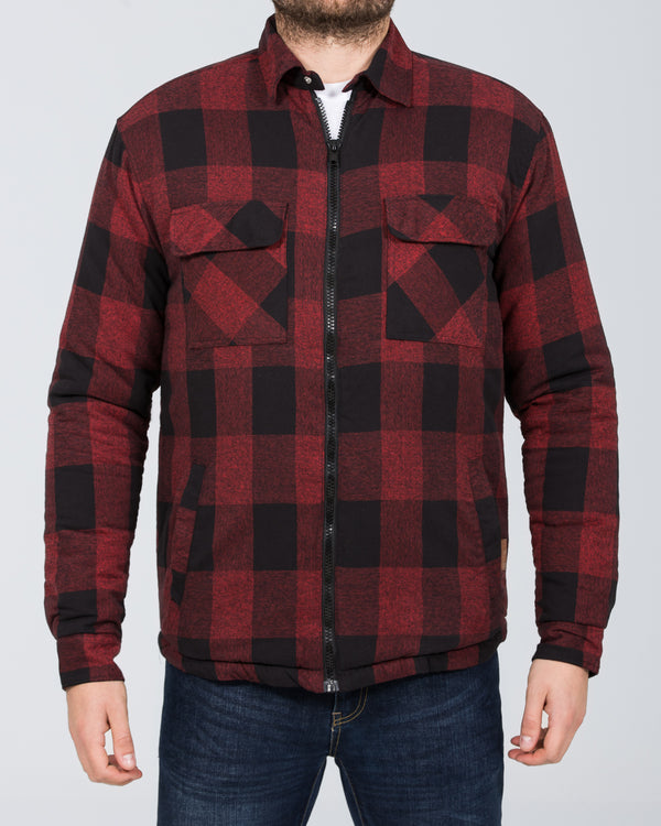 North 56 Tall Denim Padded Jacket (buffalo check)