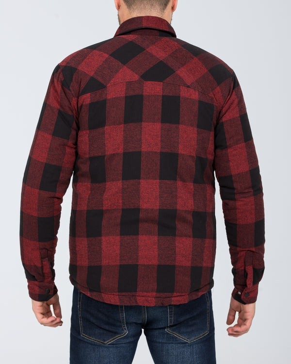 North 56 Tall Denim Padded Jacket (buffalo check)