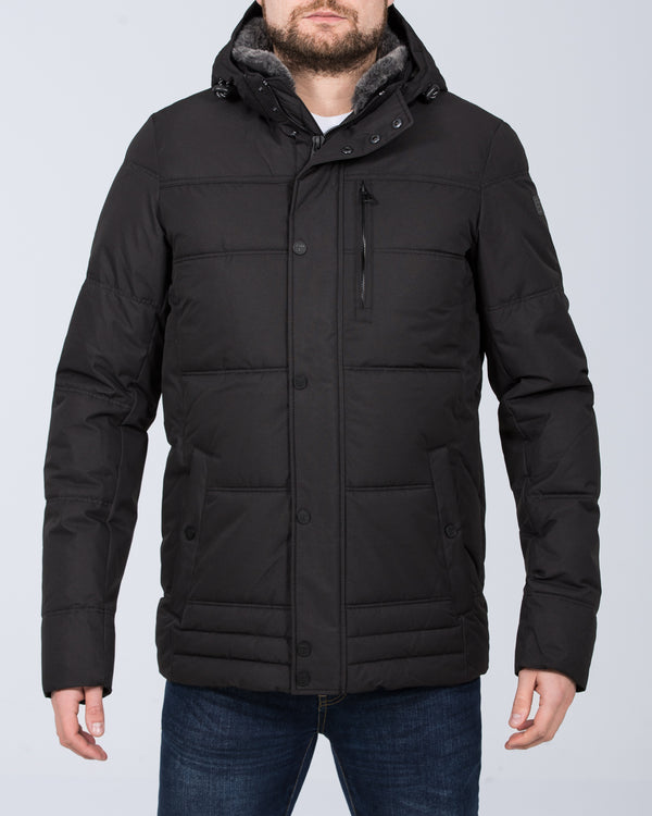 Redpoint Edwin Tall Padded Parka Jacket (black)