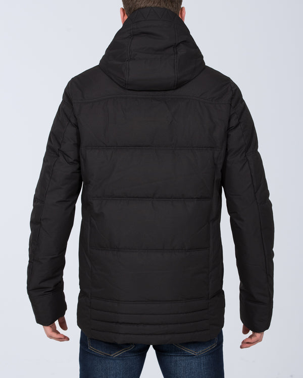 Redpoint Edwin Tall Padded Parka Jacket (black)