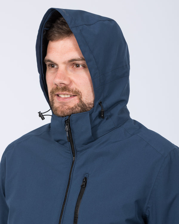 Redpoint Len Tall Lightweight Waterproof Jacket (mid blue)