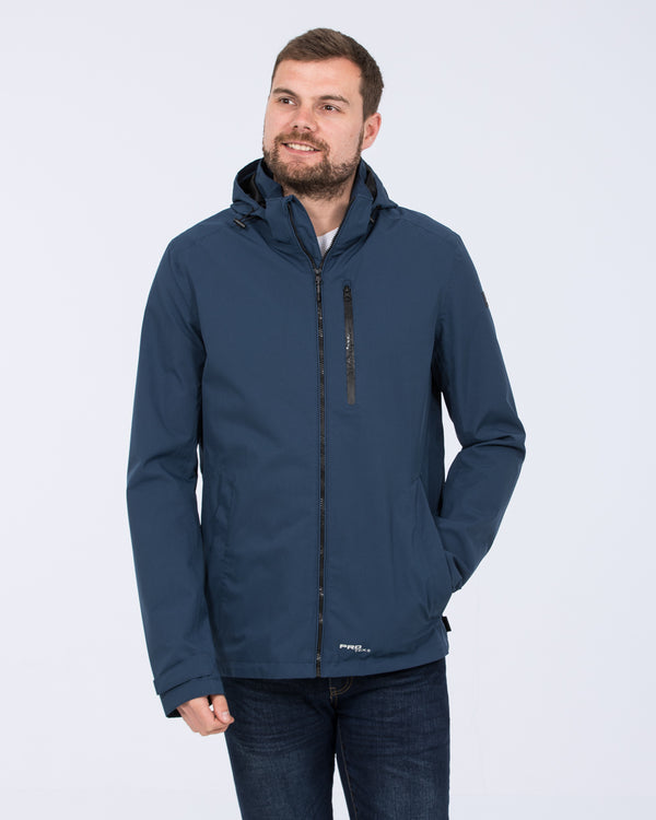 Redpoint Len Tall Lightweight Waterproof Jacket (mid blue)