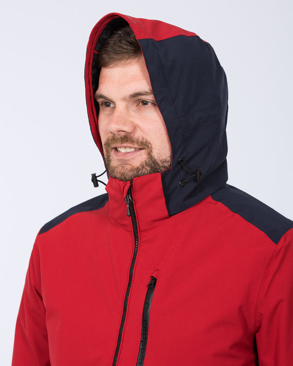 Redpoint Len Tall Lightweight Waterproof Jacket (red)