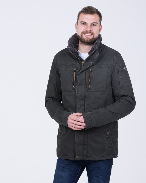 Redpoint Kev Tall Quilted Jacket (olive)