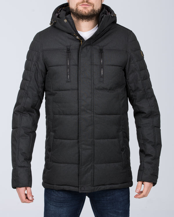 Redpoint Finley Tall Padded Parka Jacket (dark anthracite)