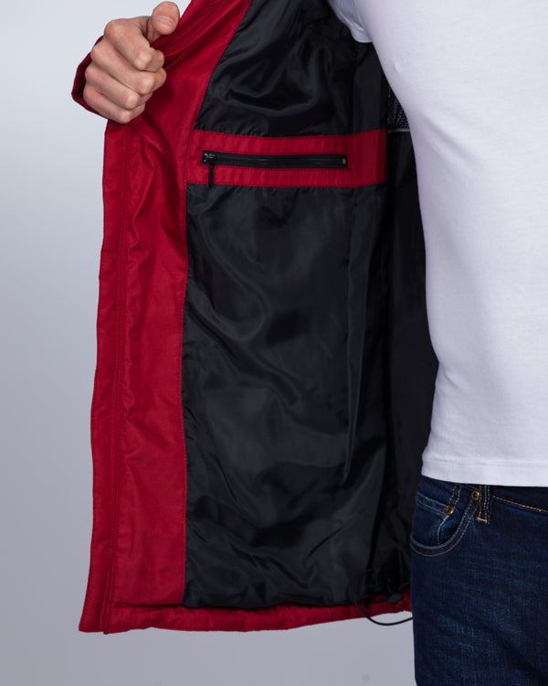 Cabano Tall Tech Down Jacket (cherry)