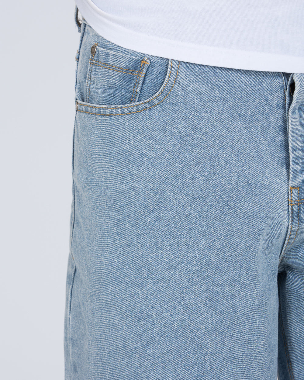 2t Davy Loose Fit Tall Mens Baggy Jeans (light wash) 36 38 40