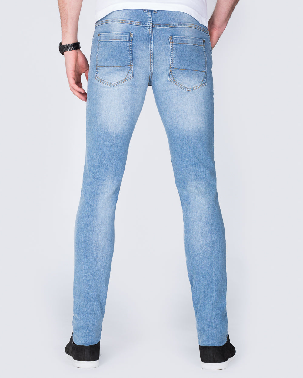 2t Manor Skinny Fit Jeans (stone)