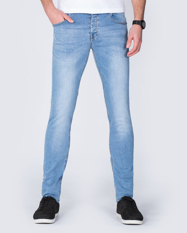 2t Manor Skinny Fit Jeans (stone)