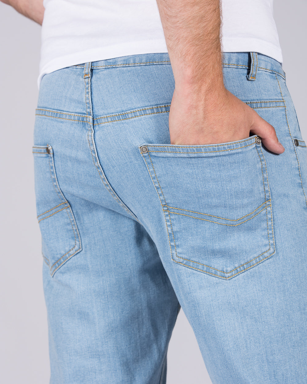 メンズ Second Layer El Rico Denim ライトブルー ジーンズ