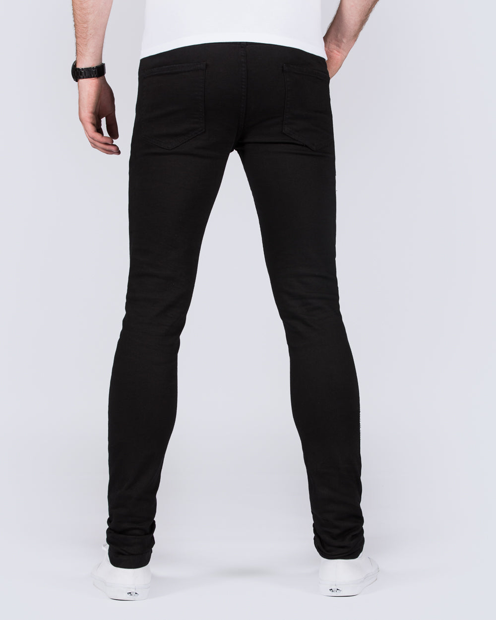 2t Beattie Super Skinny Fit Jeans (black)