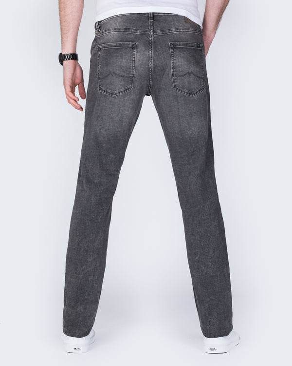 Mustang Michigan Tapered Regular Fit Tall Jeans (dark grey)