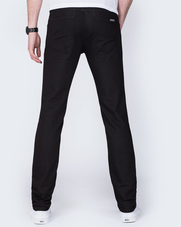 Cub Alex Tapered Fit Tall Stretch Jeans (flex black)