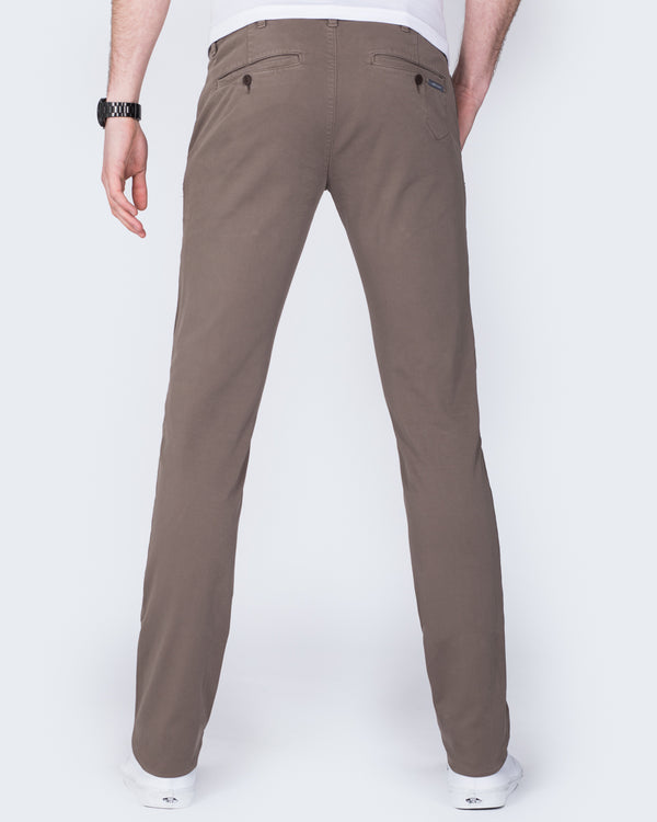 Cub Frog Tapered Fit Tall Chinos (taupe)