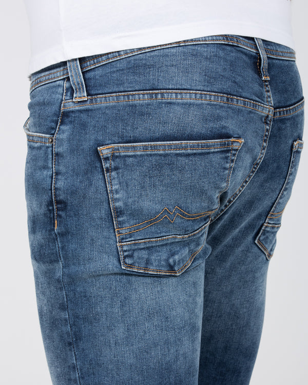 Mustang Vegas Slim Fit Tall Jeans (washed denim)