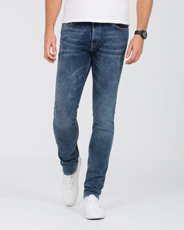 Mustang Vegas Slim Fit Tall Jeans (washed denim)