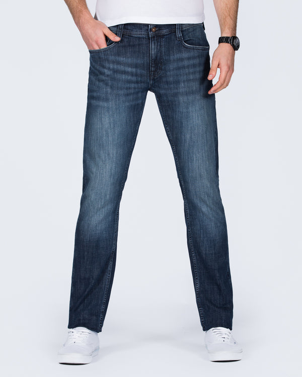 Mustang Oregon Tapered Slim Fit Tall Jeans (dark wash)