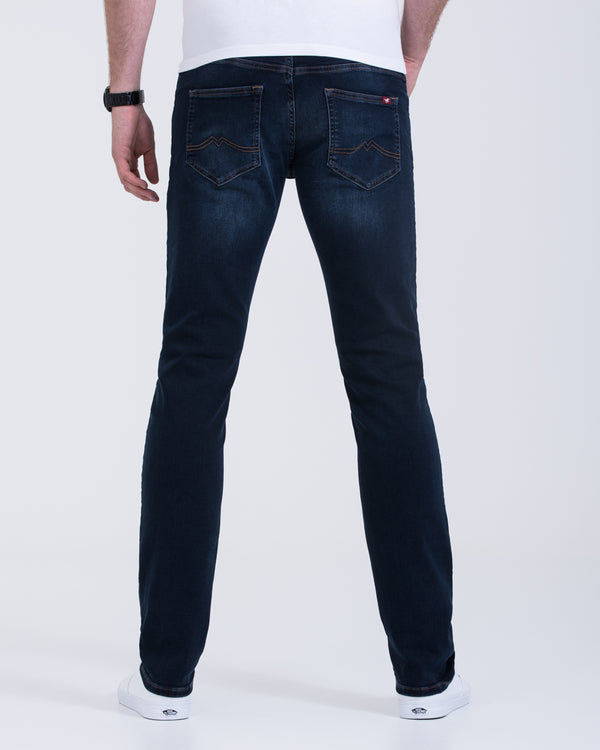 Mustang Oregon Tapered Slim Fit Tall Jeans (dark denim wash)