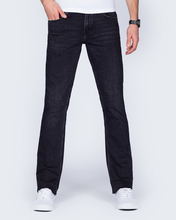Mustang Oregon Straight Slim Fit Tall Jeans (dark grey)