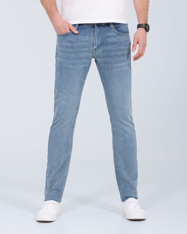 Mustang Oregon Tapered K Slim Fit Tall Stretch Jeans (stonewash)