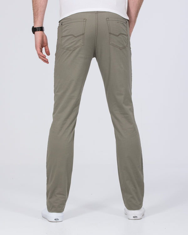 Redpoint Montreal Slim Fit Tall Jeans (khaki)