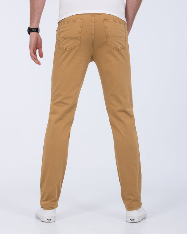 Redpoint Milton Slim Fit Tall Jeans (tobacco)